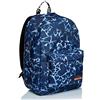 Seven Zaino Scuola Ischoolpack, Blu, Zaino Mono Scomparto con Power Bank Incluso, USB Plug, Tasca Porta Tablet, Tasca Porta Telefono, Scuola, Bambine e Ragazze