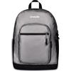 Invicta Zaino Scuola Jelek Metallic, Grigio, Doppio Scomparto Con Tasca per PC e Tasca per Borraccia, 34 lt, Scuola Media e Superiore, Zaino Ragazza e Ragazzo