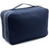 NEXUS Beauty Case da Viaggio - Organizer Impermeabile Multifunzionale per Uomo e Donna - Wash Bag Pieghevole e Trasparente per Cosmetici, Accessori, Articoli da Toilette e Viaggio