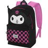 KARACTERMANIA Sanrio Kuromi Chess-Zaino HS FAN 2.2, Nero, 31 x 44 cm, Capacità 24 L