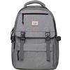 KAUKKO Zaino bello e ben pensato con scomparto per laptop da 15 per scuola, università, 22 litri, Grigio Jnl-ks23-09, Taille unique, Borsa