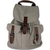 Emila Zaino tela canvas vintage uomo zainetto sportivo da donna jeans escursionismo città viaggio moto scuola per sport gita grande capiente tessuto leggero montagna Grigio chiaro