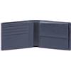 Piquadro Cube Portamonete, 13 cm, Nero