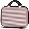 CELIMS - Beauty Case da Viaggio/Trousse da Viaggio - Rigido - Oro Rosa - Diverse Taglie e Colori