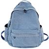 FANDARE Vintage Zaino Unisex Zainetto Adolescente Moda Cartelle Ragazzi Ragazze Borsa da Scuola Daypack Universita All'aperto Campeggio Viaggio Zaini Durevole Tela Azzurro