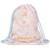 Wanapix | Sacca Bambino Personalizzata | Zaino con Nome | Impermeabile | Borsa Bambini Scuola/Asilo/Viaggi/Sport | Per lavatrice e asciugatrice | 100% Personalizzato| 27x33cm