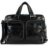 Piquadro CA2849B2 Borsa, Collezione Blu Square, Nero
