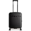 CREATE / LUGGAGE STUDIO/Valigia rigida in policarbonato nero / 39x23x54cm / Lucchetto TSA, 4 ruote doppie multidirezionali, materiali resistenti e durevoli