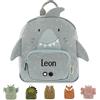 upstitch studio Trixie - Zaino per bambini con nome ricamato personalizzato, Rucksack KLEIN/SMALL