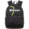 Blauer Zaino South Unisex Rivestimento Esterno Poliestere Sintetico Nero (41x28x16 cm)