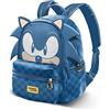 KARACTERMANIA Sonic The Hedgehog - SEGA -Sonic Speed-Zaino Fashion, Blu, 24 x 32 cm, Capacità 10 L