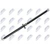 NTY, AJS ALBERO DI TRASMISSIONE ASTA CARDANICA PER FIAT PANDA 4X4 2003-2013 55264146