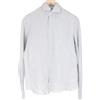 Suitsupply Uomo Camicia Formale 35/13 1/2/36/14 Grigio Slim Lino Melange