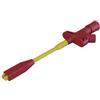 SKS Grip-fili SKS Hirschmann KLEPS 2800 plug-in 4 mm CAT III 1000 V rosso