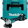 Makita DGA506T1J - Smerigliatrice angolare 125 mm BL LXT 18V + 1 batteria 18V 5Ah Li-ion BL1850B + custodia Makpac