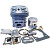 Qdkpgls Set di guarnizioni for spinotto del cilindro da 40,5 mm, adatte for parti di motoseghe P340S P350S P360S