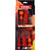 VESSEL Set di 5 cacciaviti isolati BALLGRIP, set n. 2005PBU, prodotto in Giappone da VESSEL