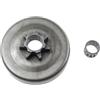 EGRMZ Pignone catena tamburo frizione motosega compatibile per modelli 2141 2145 2149 2150 CS2152 CS2153 CS2245 CS2250S 7T 325