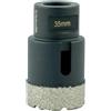 Schmith - Sega a tazza diamantata 35mm con filettatura M14 - Punta diamantata per foratura a secco - Sega a tazza per piastrelle - per piastrelle, granito, marmo, pietra, calcestruzzo, ceramica