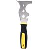 Hduacuge 1 pz 16-in-1 strumento di pittore coltello per mastice raschietto per pittura per pareti a secco raschietto per pittura in acciaio inossidabile multi-pittore, coltello da