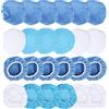 CHICIRIS Set di Cofani per Lucidatura da 6 Ad Alta elasticità da 24 Confezioni per Auto, Moto, Barche, Tessuto Non Tessuto in Microfibra Adatto per Tamponi in Cotone