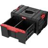 Qbrick System Cassetta Attrezzi Vuota Pro Drawer 1 Toolbox 2.0 Basic Black Con Cassetto Profondo Automatico Blocco Modulabile