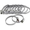 EXTOL CRAFT Morsetti per tubi, confezione da 10 pezzi, 8-12 mm