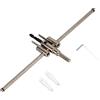 Hilitand 30-300 mm Trepan per circolare argento regolabile strumento fai te