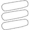 JIOTAR Catena di ricambio per motosega EGO Power+ AC1800, CS1800, CS1804, EGO, 45,7 cm, passo 3/8, calibro 127 cm, 62 maglie, confezione da 3
