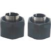 Eawfgtuw Adattatore per pinza, pinza per fresatrice per fresatrice, 12 mm, 12,7 mm, colore: nero, per lavorazione del legno (12,7 mm)