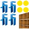 Nybhyjka Strumento tracciatore Morsetto multifunzione da tracciatura pannelli armadi | Set di dime Morsetto Tracciatore Per Pannelli, Attrezzi Battiscopa, Riempitivi, Soffitto, Miglioramento Casa, Fai Da T