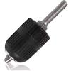Generico Mandrino Autoserrante per Trapano, Nero, Metallo, 2-13mm, Attacco 1/2-20UNF, con Adattatore SDS Plus, per Punte da Trapano