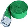 HLHLH Cinghie di fissaggio for carichi da 2 m con fibbia in metallo, fune traino for auto, moto, bici, for bagagli, borse, accessori a cricchetto resistenti(Green)