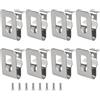 SENRISE 8 clip per cintura, in acciaio inox, per trapano e cintura, ganci di ricambio compatibili con utensili elettrici Dewalt 20 V DCD980 DCD985 DCD980L2 DCD985L2 DCD780