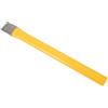 WATIIFUFU Scalpello Scalpello Piatto Resistente in Acciaio per Muratura Impugnatura Ergonomica Gialla per Lavori di Scolpitura e Lavorazione Metalli