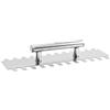 Generic Cazzuola in acciaio per intonacatura, 40 cm, strumento di finitura per cartongesso, in acciaio inox, per piastrelle di pavimenti e applicazioni in cartongesso, ideale per progetti professionali e fai