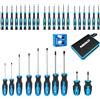 NEIKO 01379A Master - Set di cacciaviti magnetici di precisione, 32 pezzi, cacciavite Phillips, a testa piatta, a taglio e torx, include magnetizzatore e smagnetizzatore, piccoli cacciaviti magnetici
