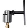 Honseadek Mandrino per trapano motore con connessione JT0, gamma di serraggio 0 34 mm, set di 4 accessori in metallo, chiavi a T e L