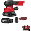 Milwaukee Levigatrice orbitale casuale M18FROS125-0B 18V 125mm con borsa (solo corpo)