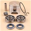 DORFEY Kit guarnizione olio cuscinetto ad aghi albero motore, clip for anello pistone da 46 mm, adatto for motosega H-u-s-q-v-a-r-n-a 55, 55 for Rancher, 55 EPA #503608171