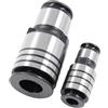HXSMOZ 1 pz Mandrino for maschiatura rigida GT12 M18 M20 GT24 M33 M36 Mandrino for maschiatura filettata for fresatrice Trapano a bilanciere Maschio a cambio rapido Giacca(GT24-M36)