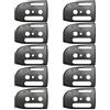 DORFEY Kit piastra guida catena da 10 pezzi/lotto adatto for Husqrvan 136 36 41 141 137 142 for Poulan PP 255 4620 2775 295 for motosega J-0-n-s-e-r-e-d 2036 2040