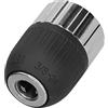 Generic Generic Mandrino per Trapano Connettore a Serraggio Manuale Filettato con Foro Piccolo Semi-metallo 2-13mm 3/8-24UNF Morsetto Confortevole per Trapani a Percussione Trapani Elettrici AC DC