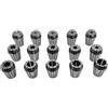 PAULIMOT Set di pinze ER25 da 2 a 16 mm, 15 pezzi in valigetta di alluminio