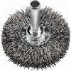 Klingspor spazzola rotonda a manico 600 W, 60 x 14 x 6 mm, 0,3 acciaio 10 pz