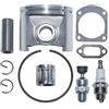 DORFEY Kit di fasce elastiche for pistone da 50 mm, adatto for H-u-s-q-v-a-r-n-a 268 268XP, guarnizione for cuscinetto valvola di decompressione, ricambi for motosega Motosierra Gasolina