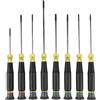 Klein Tools 85617 Mini set di cacciaviti di precisione, scanalati, Phillips, TORX®, maniglie Cushion-Grip™, ideali per morsettiere, elettronica