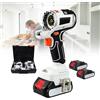 Generic Kit combinato di utensili elettrici senza fili per ingegneria edilizia e decorazione domestica, set versatile per progetti fai da te