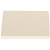 Generic Piastra Saldante in Ceramica Resistente Alle Alte Temperature per la Creazione di Gioielli, Piastra Saldante Leggera da 5,43x3,82x0,47 Pollici per Gioielli in Argento e Oro