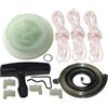 AOLUOER Avviamento a strappo Rotore Puleggia Corda Molla Nottolino for BT120,BT120C,BT121,BT121Z,FR350,FR450,FR480,FS120,FS120R,FS200,FS200R,FS250